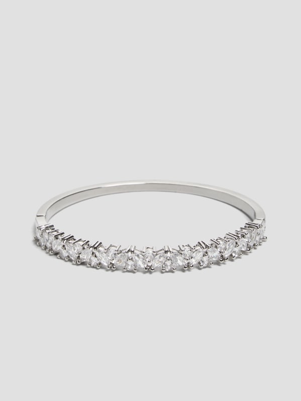 Guess silver bangle cheap