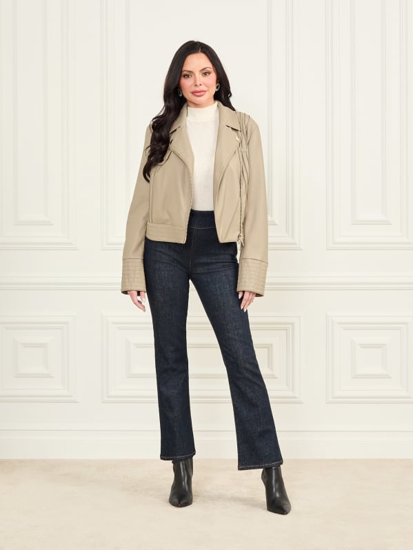 Guess regina moto jacket online