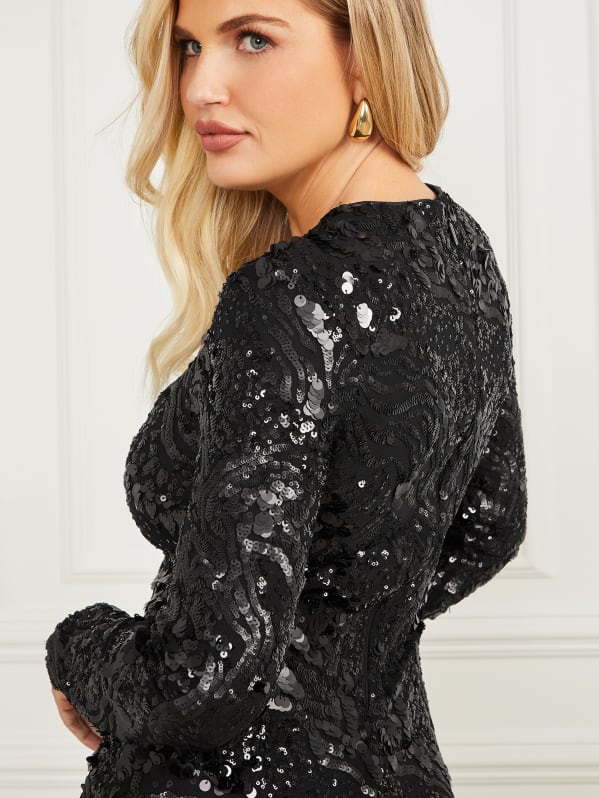 Tera Sequin Dress GUESS