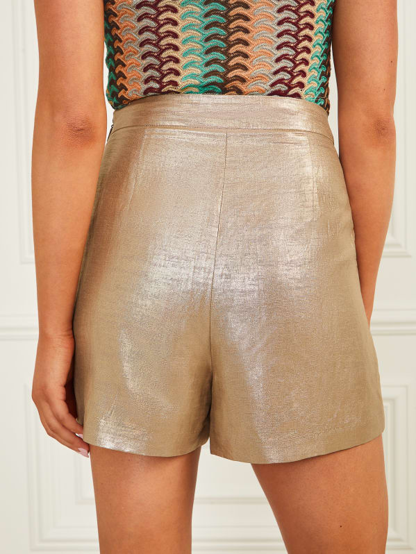 Shae Metallic Short GUESS Canada
