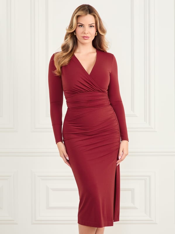 Red guess bodysuit sales