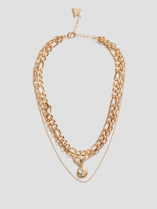 Guess top layered necklace