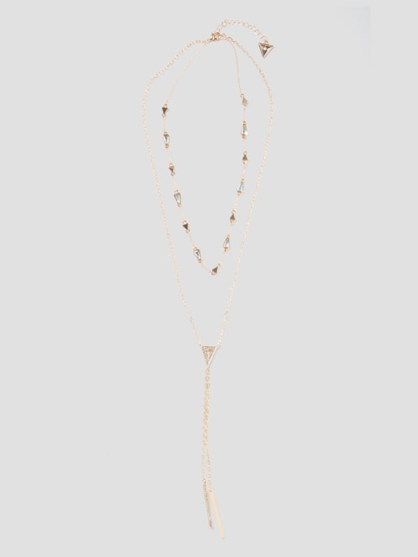 Guess layered cheap necklace