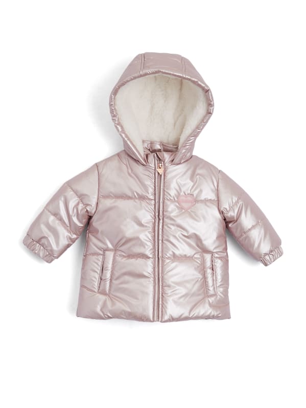 Metallic Puffer Coverall 0 24M GUESS Canada
