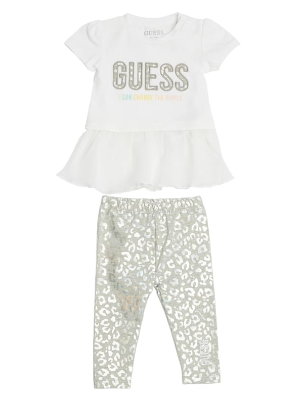 Kids leggings with print Guess for girl