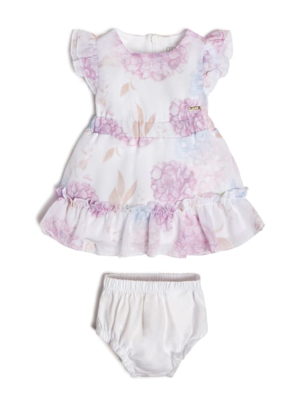 Guess ruffle dress sale