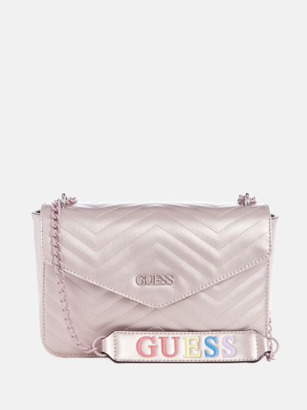 Factory Coletta Faux-Leather Crossbody - Pink - One Size