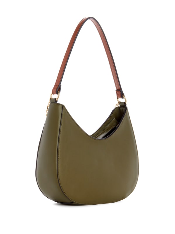 Asge Women's Color-Block Leather Crossbody Bag