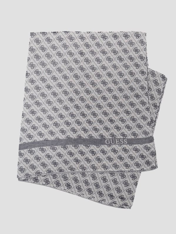 Izzy Quattro G Jacquard Monogram Scarf GUESS
