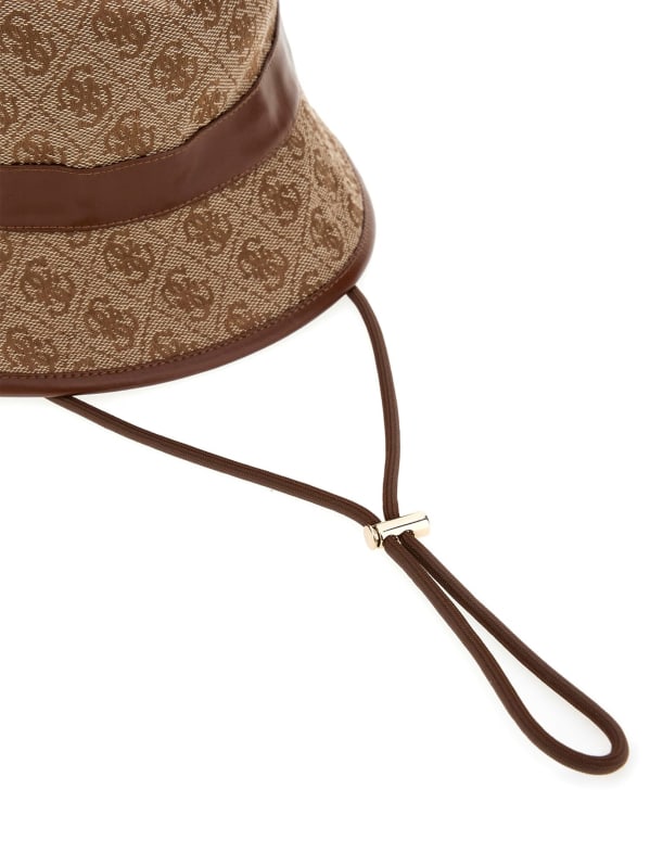 Jacquard Quattro G Bucket Hat | GUESS Jacquard Quattro G Bucket Hat | GUESS