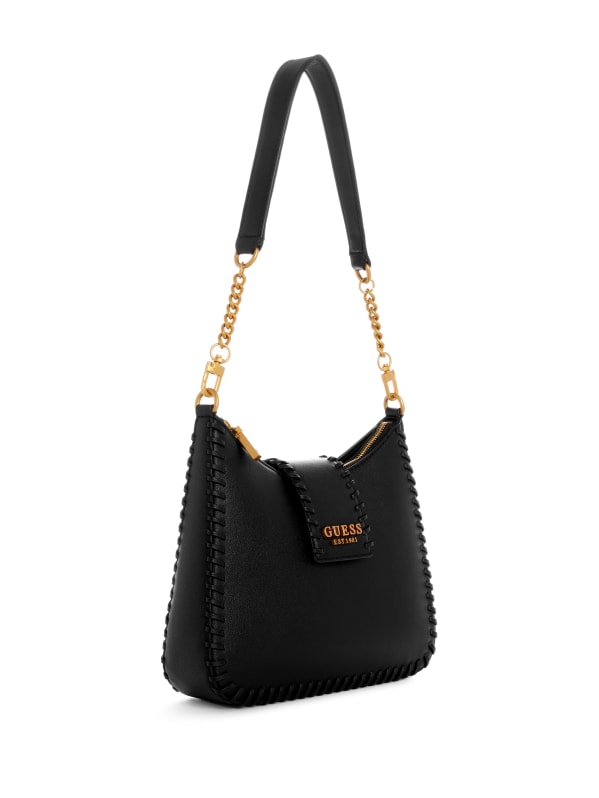 Guess black hobo bag clearance