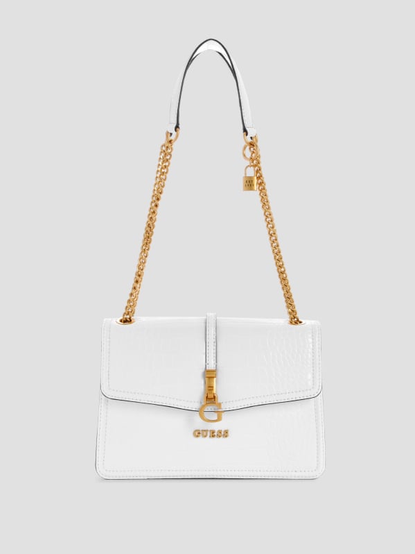 James Convertible Crossbody Flap Bag GUESS