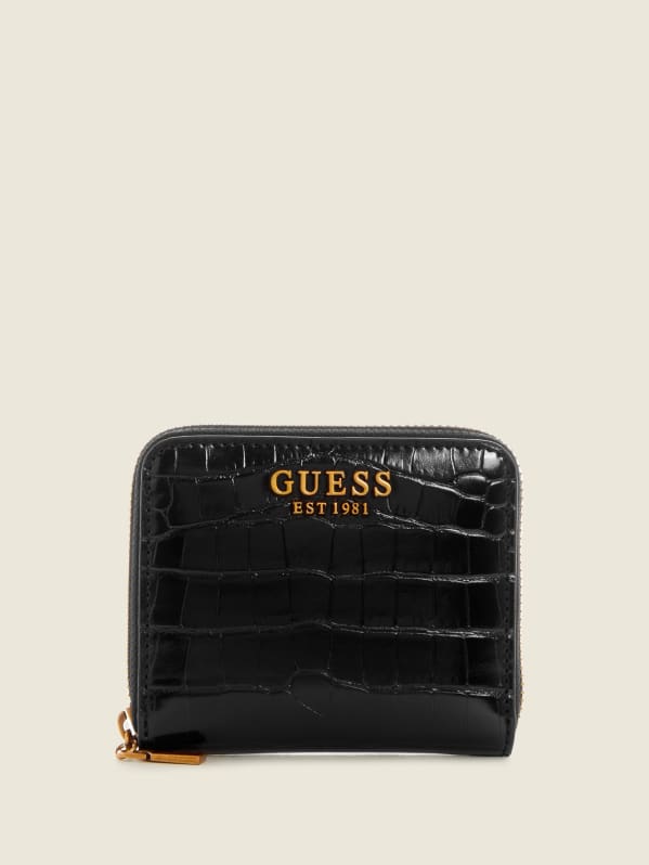 Guess wallet leather discount