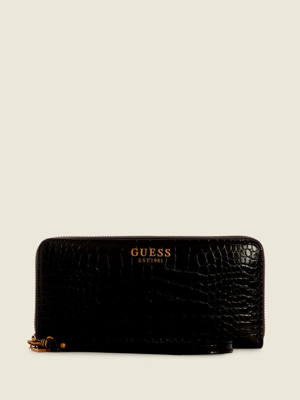 Guess wallet zip around top