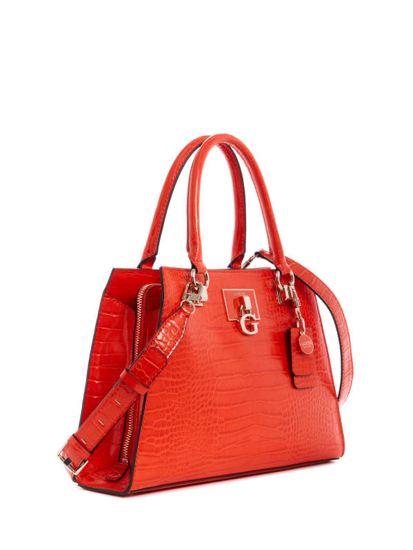Guess discount red satchel