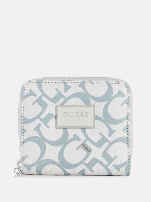 Abree Small Zip-Around Wallet | GUESS Factory
