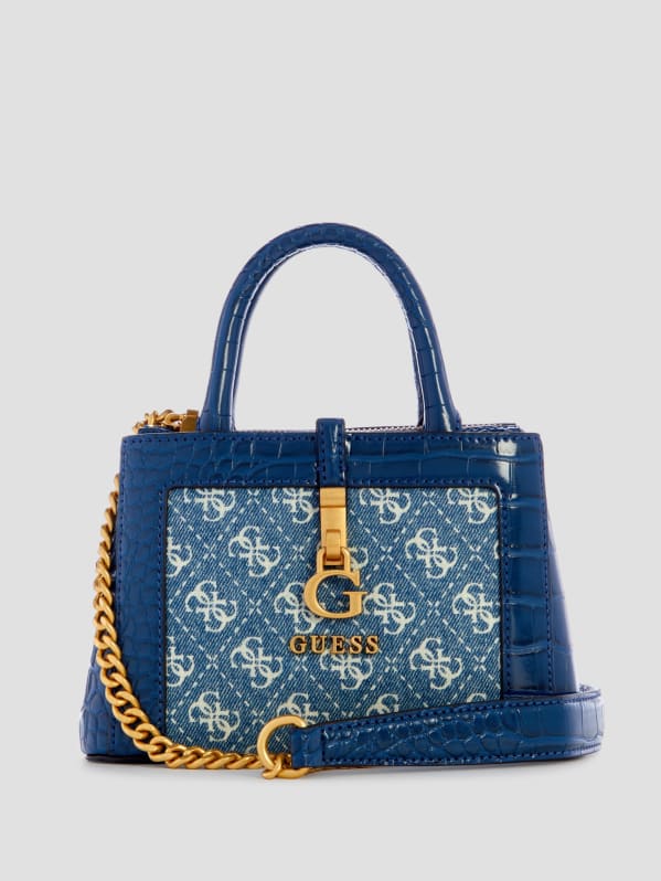 Blue guess bag discount