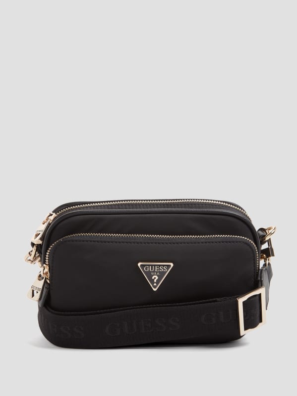 Guess Eco Gemma Camera Bag in Black