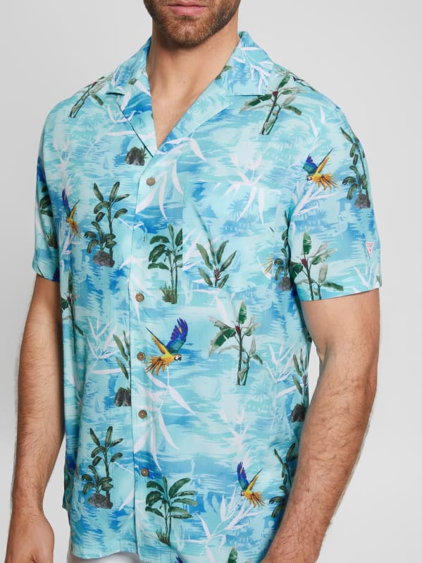 Eco Hawaiian Shirt GUESS