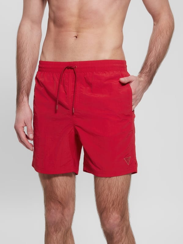 Guess men's swim trunks clearance