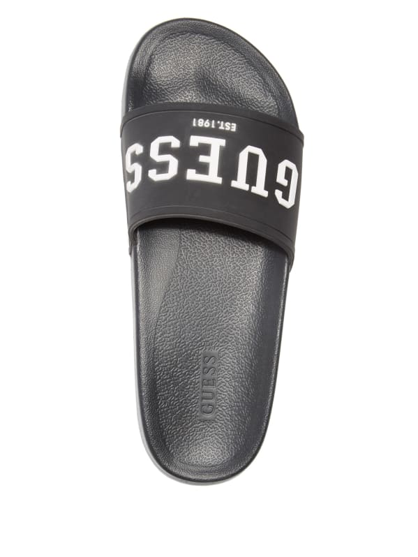 White guess slides sale