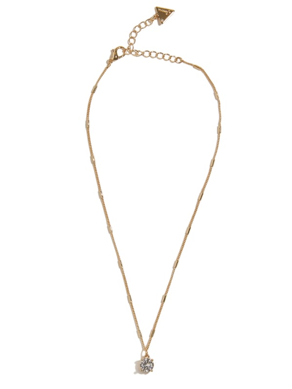 Cubic Zirconia Pendant Necklace