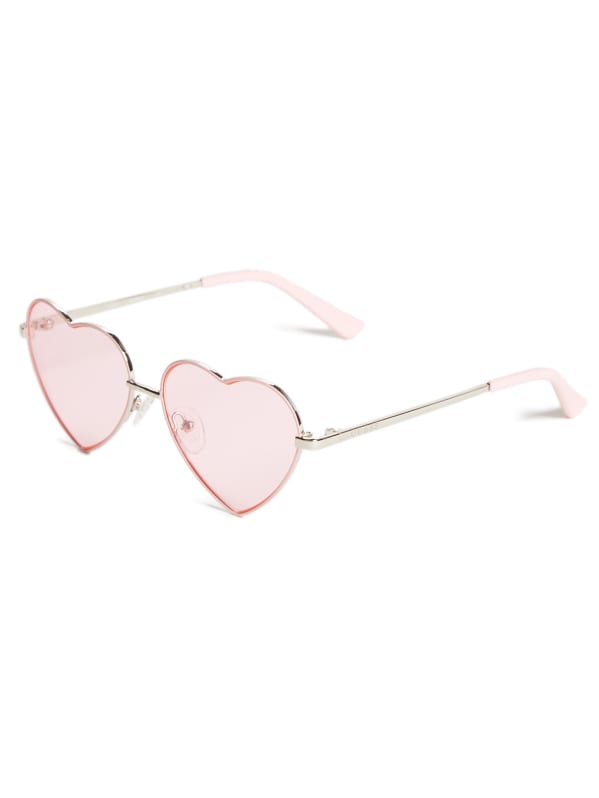 Girls heart sunglasses top