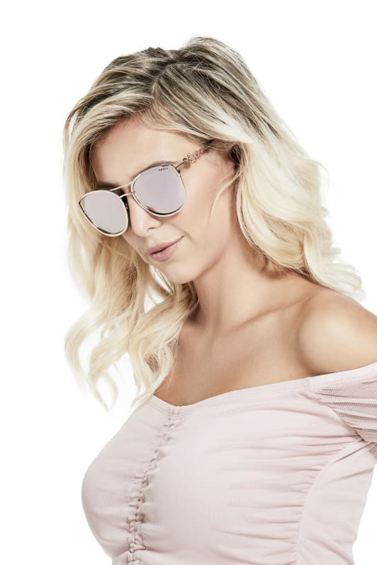 Guess cat eye sunglasses deals