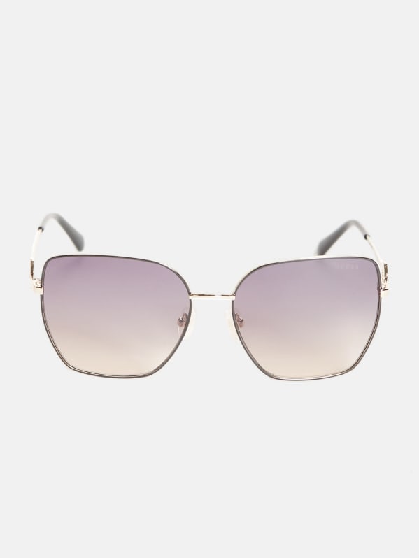 Guess gold sunglasses clearance