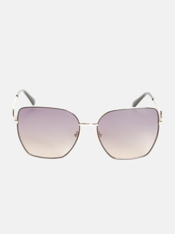 Square metal sunglasses