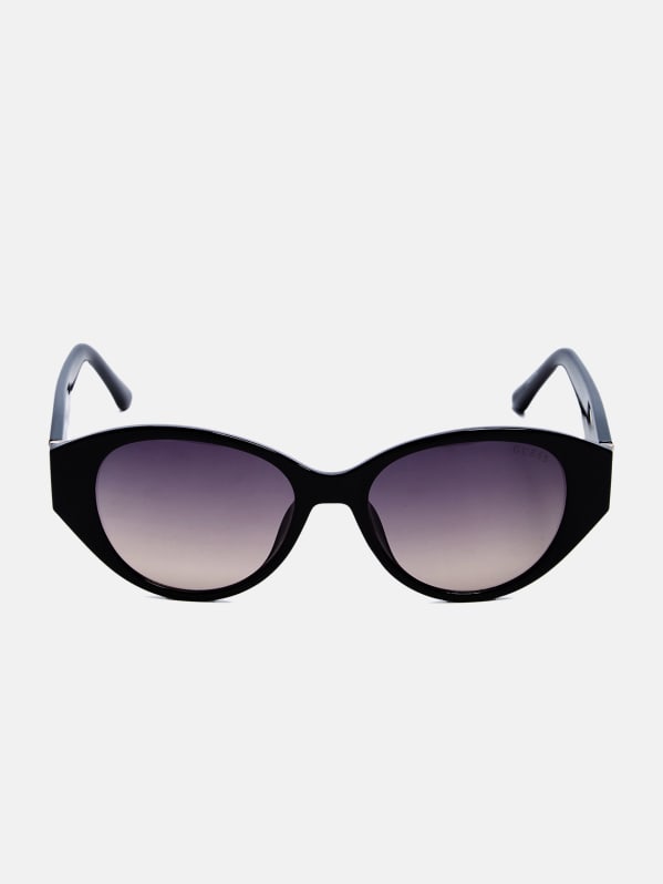 Factory Square Retro Sunglasses Black