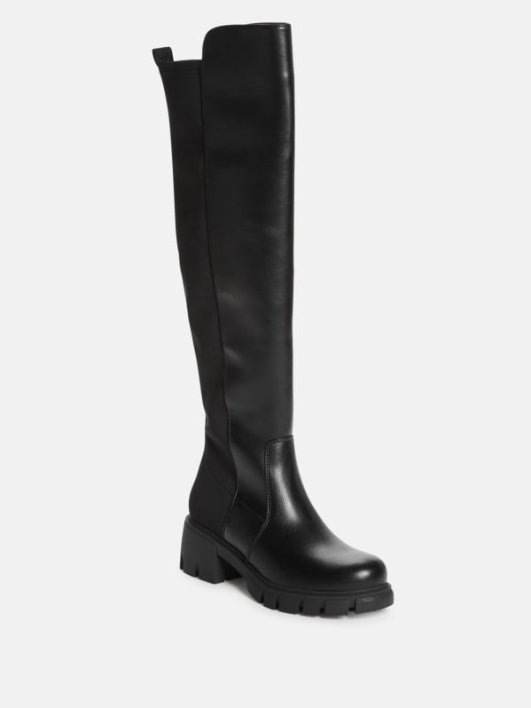 Guess black cheap riding boots