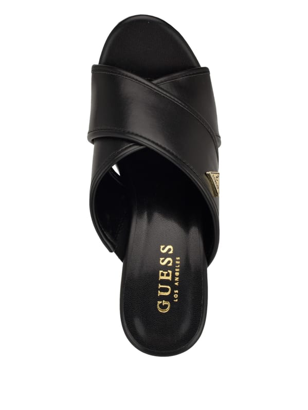 Factory Cloys Summer Wedges Black 9