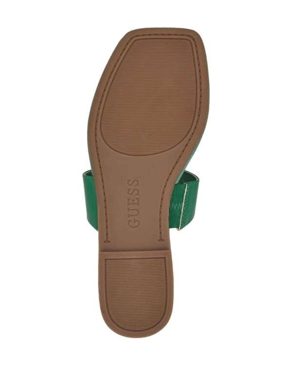 Guess olive green sandals deals