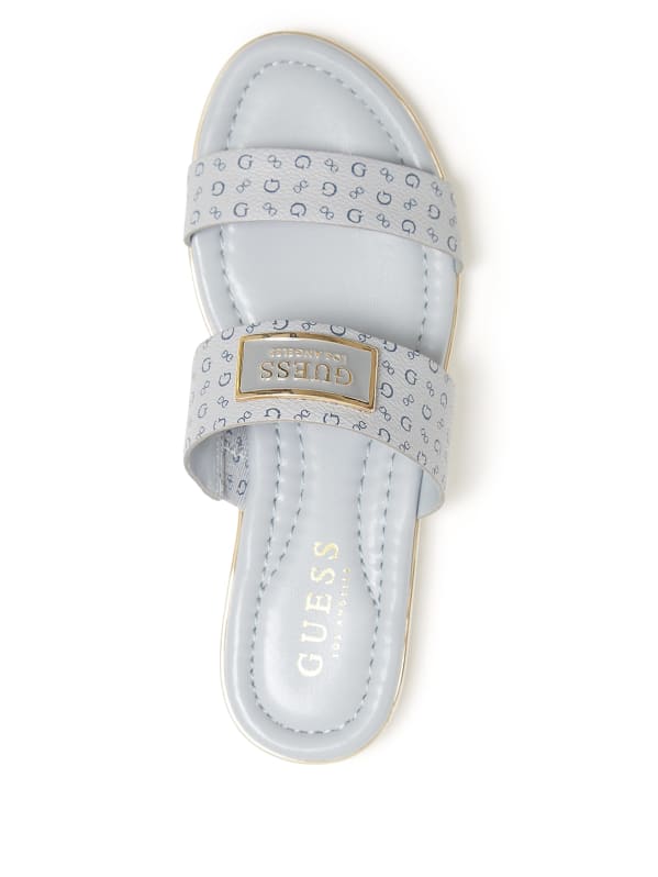 Guess blue sandals cheap