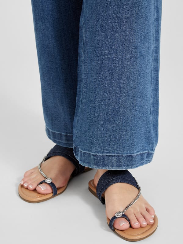 Guess toe ring sandals on sale