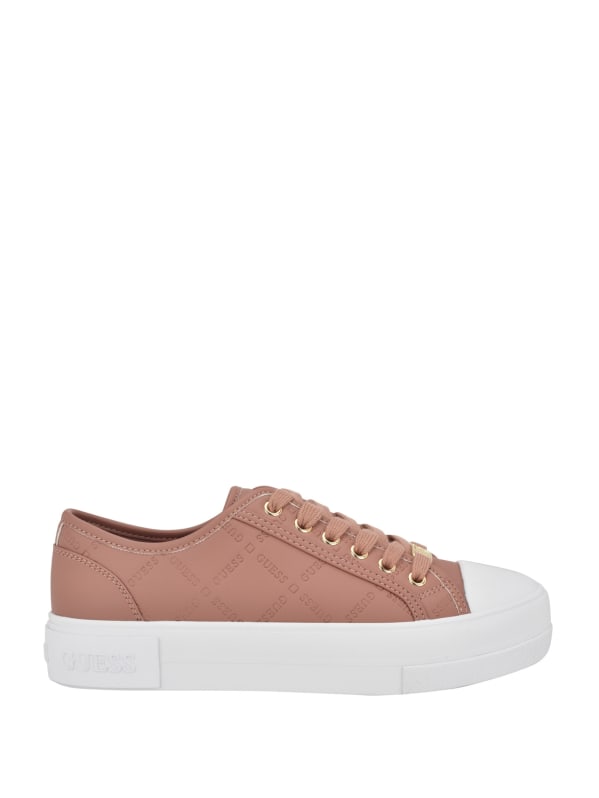 Factory Milson Quilted Sneakers Brown 6.5