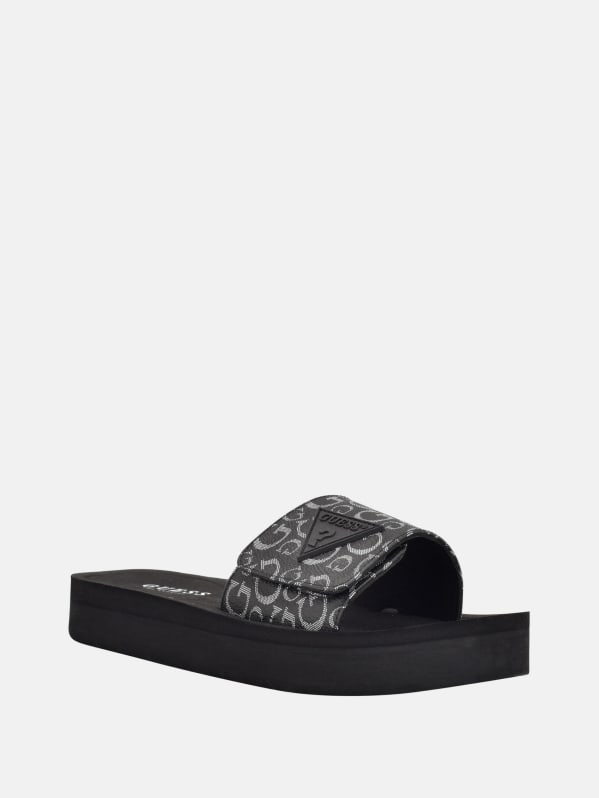 Guess slides womens online