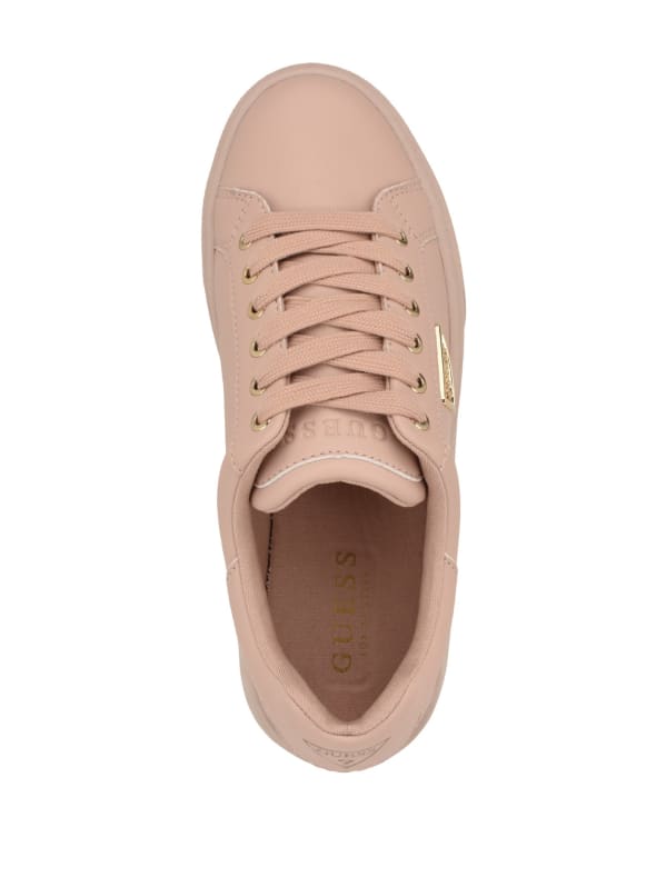 Guess pink trainers best sale