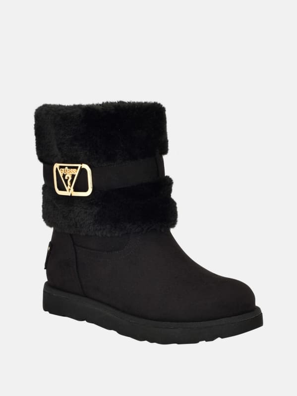 Guess fur boots outlet