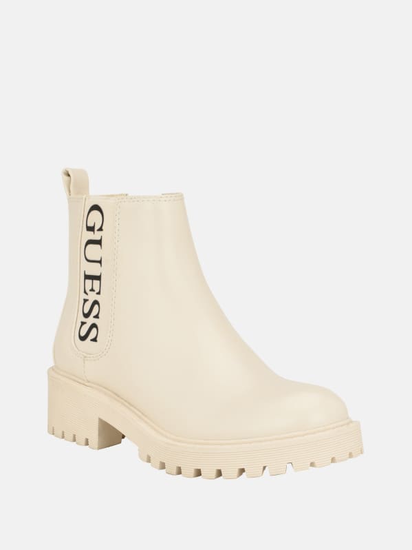 White guess boots outlet