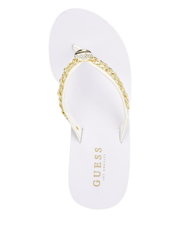 Guess women's on sale flip flops