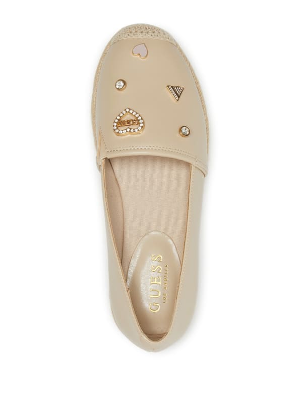 Factory Utmost Charm Espadrille Flats Beige 7