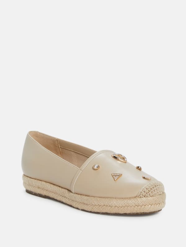 Factory Utmost Charm Espadrille Flats Beige 7