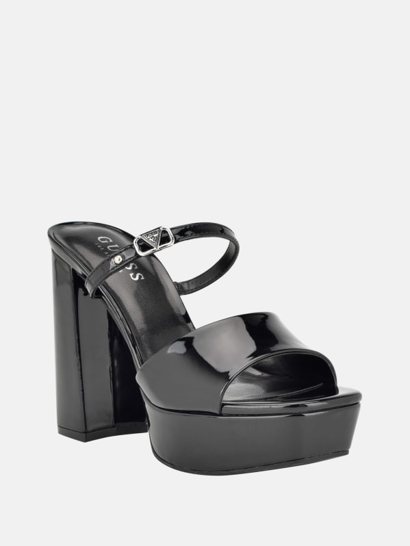 Guess strappy heels clearance