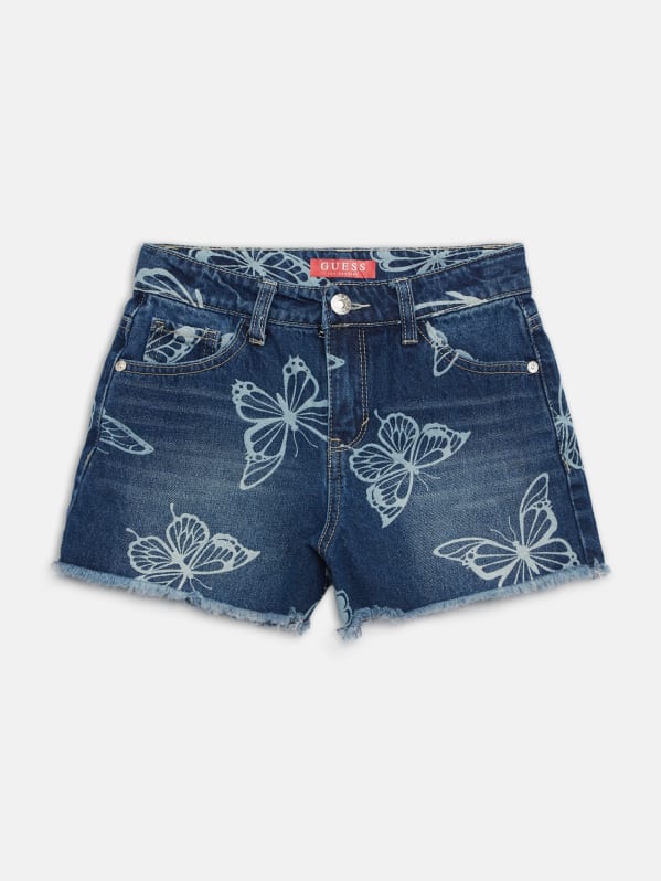 Guess teal nylon active shorts on sale