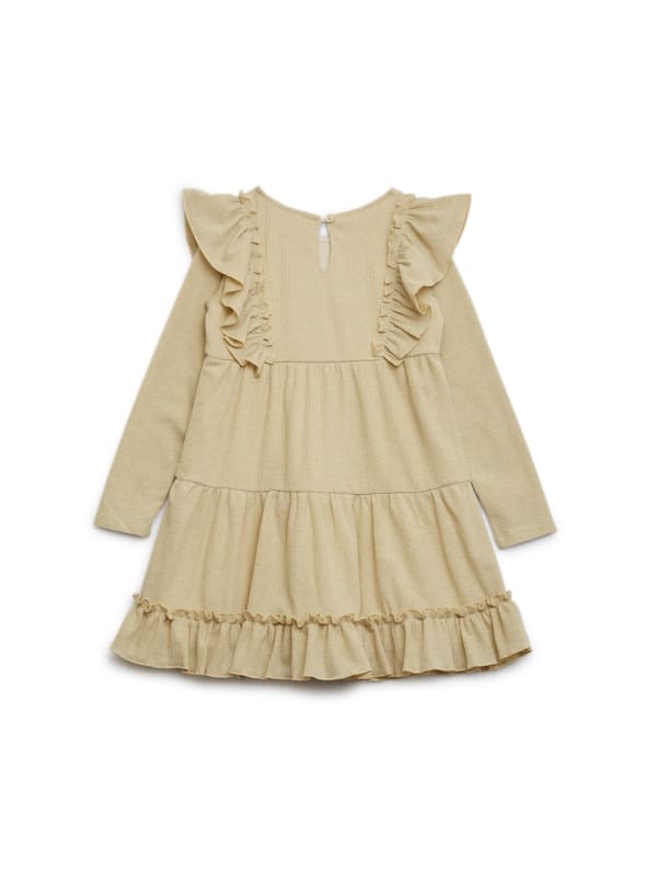 Factory Lovie Shimmer Dress 7 14 White