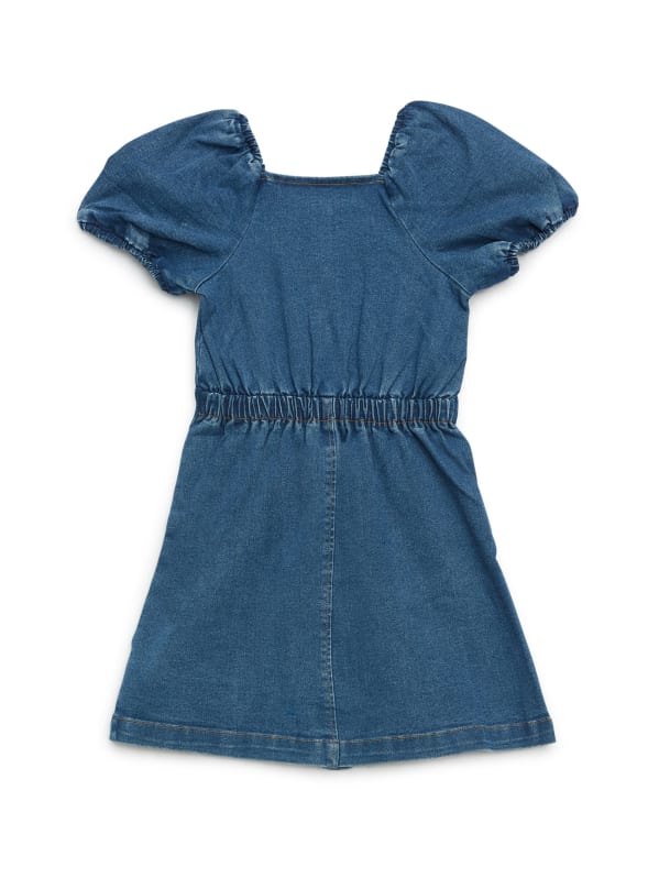 Millie Denim Dress 7 14 GUESS Factory Ca
