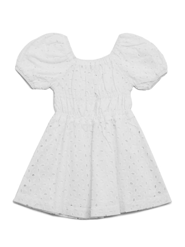 Brandi Eyelet Dress 2 6 GUESS Factory Ca