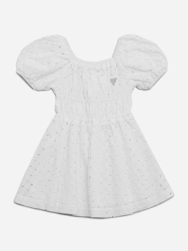 Girls white eyelet dress shop